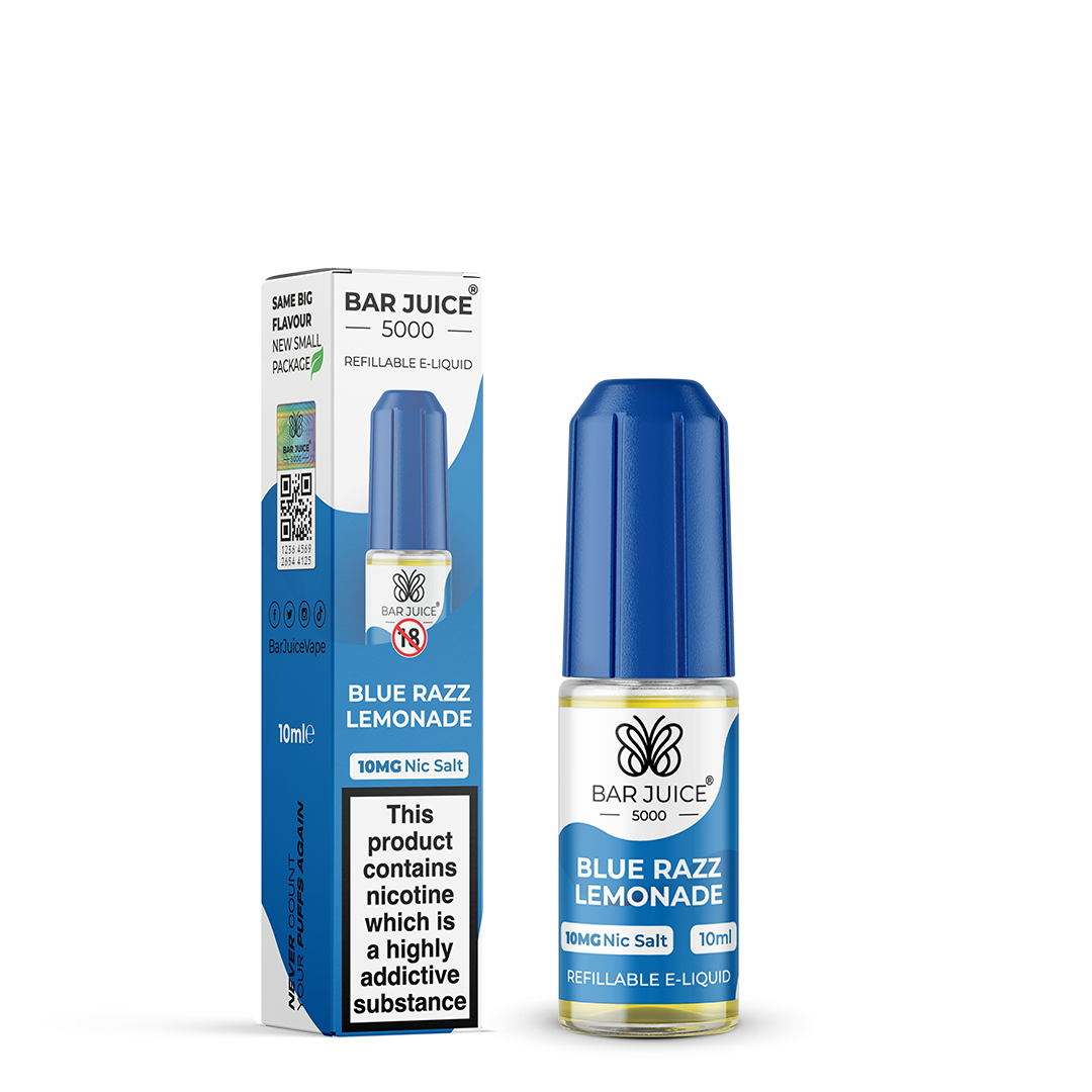 Bar Juice 5000 Blue Razz Lemonade Nic Salt E-Liquid – 10ml